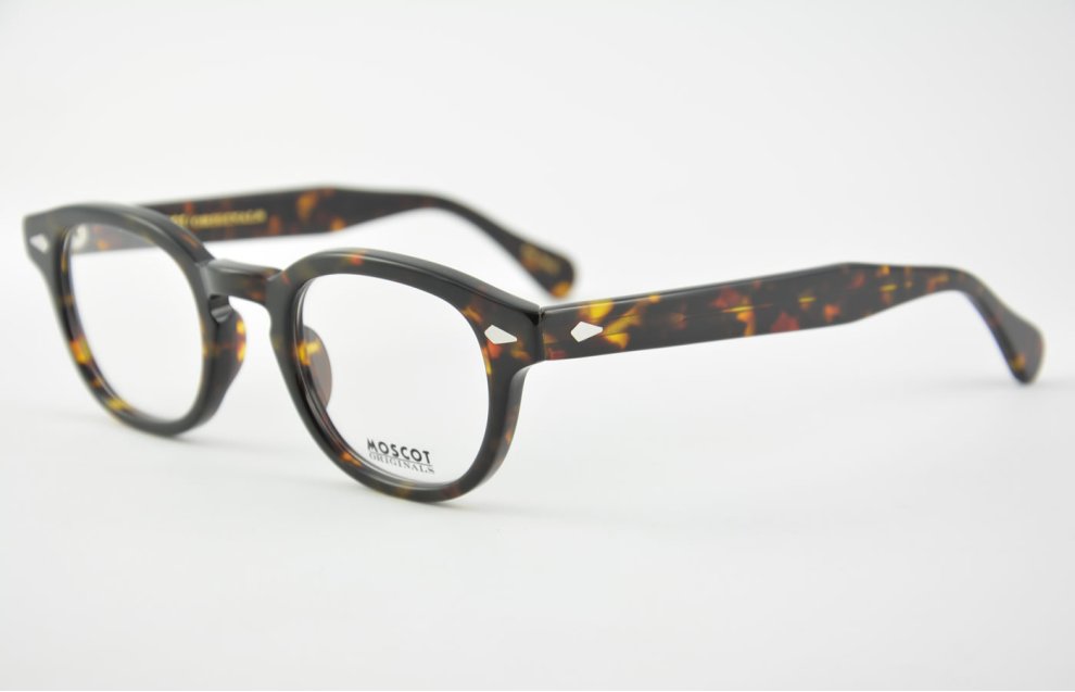 メガネ・老眼鏡 MOSCOT Lemtosh TORTOISE 44 Size Moscot Lemtosh 44 Tortoise: the most iconic glasses in a small size.